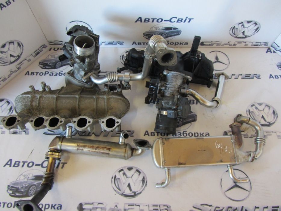 Клапан датчик ЕГР Крафтер Дросельна Заслонка Crafter 2.0 , 2.5