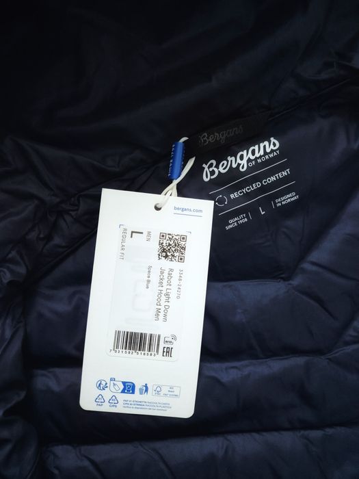 Kurtka puchowa męska Bergans Of Norway Rabot