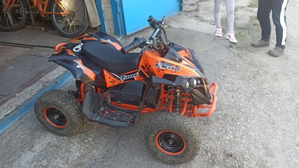 Дитячий електромобіль квадроцикл (від 7 років) HB-EATV1000Q-7ST V2