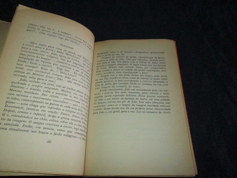 Livro Os Anjos e o Sangue Bernardo Santareno
