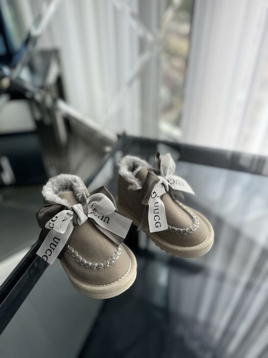Угг дитячі уггі дитячі ugg на дівчинку з бантиком