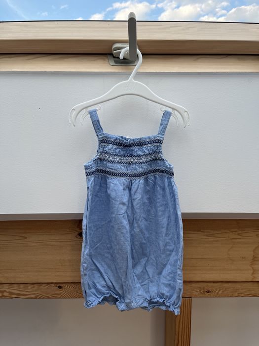 H&m Rampers kombinezon na ramiaczkach 92
