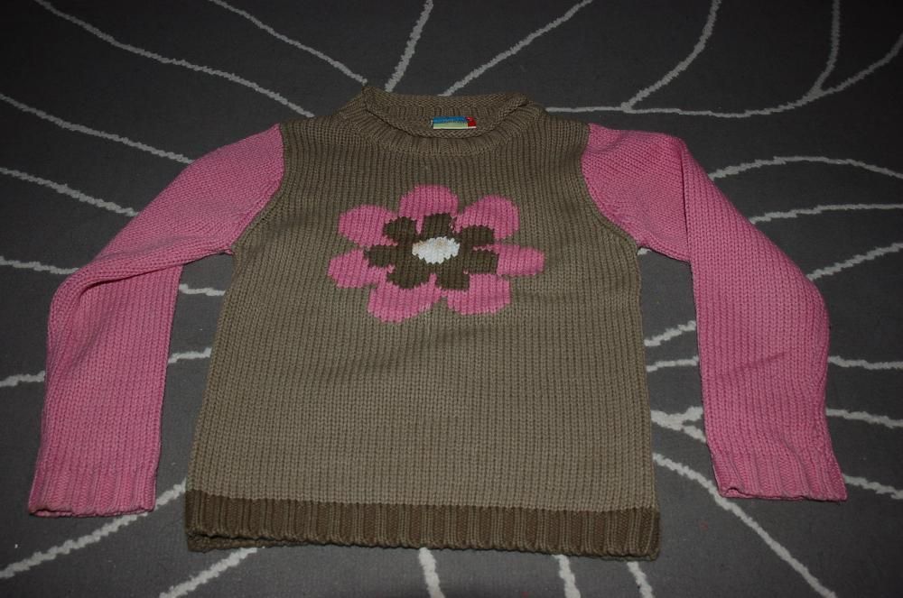 sweter dziewczęcy 116+karma+ksiega makijażu