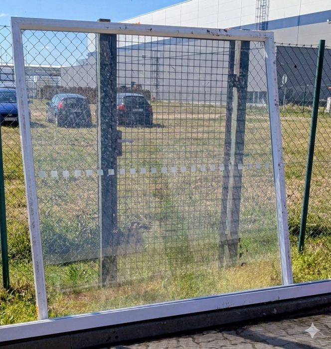 Okno PCV 2100 × 2000 mm | Białe | Profil 70 mm