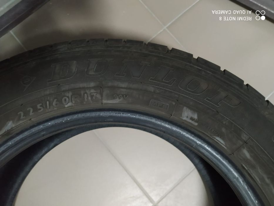 Продам шины б/у 225/60/R17 Dunlop RunFlat