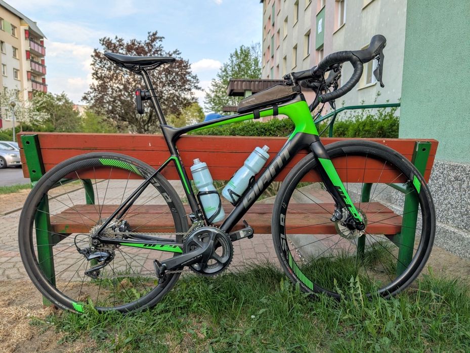 GIANT Defy Advanced Pro 1 rozm. 56 M/L Ultegra pomiar mocy Stages carbon Endurance