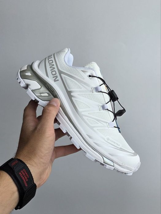 Кросівки Кроссовки Salomon XT-6 Gore-Tex White Белый Білий Кросовки Демісезон