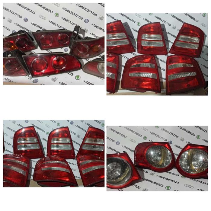 фонарь задний гольф бора vw skoda seat октавия джетта пассат фабия вен