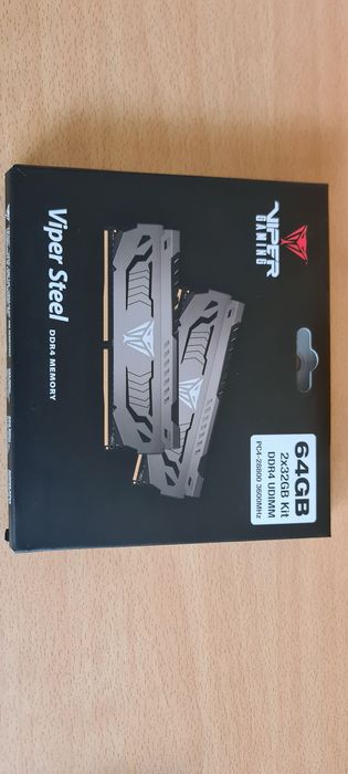 Pamięć ram DDR4 64GB 3600 MHz PATRIOT Viper Gaming