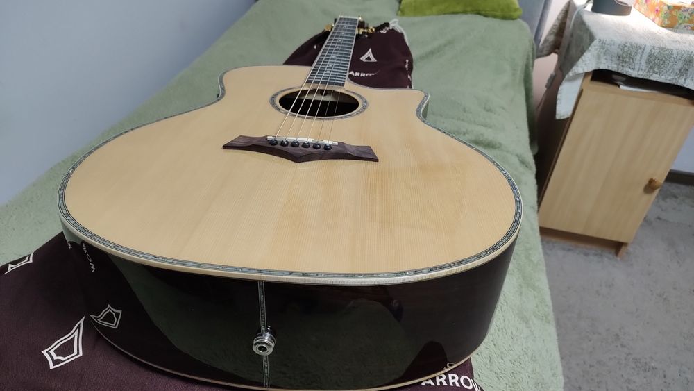 NOWA Arrow Platinum RW  gitara elektroakustyczna PALISANDER cudowna !!