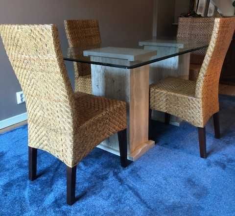 Mesa de Jantar e Cadeiras | Elegante e Intemporal