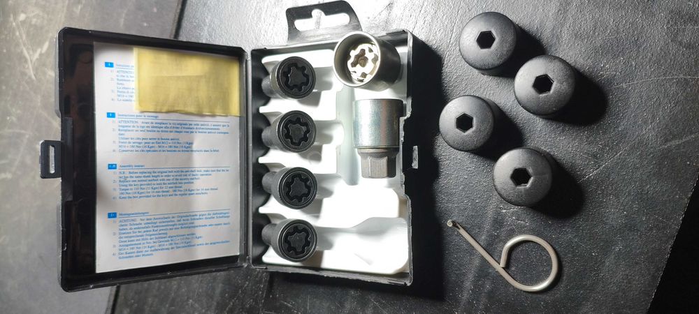 Śruby antykradzieżowe Audi VW Seat Skoda