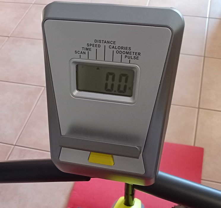 Bicicleta ginásio, magnética reclinada com medição pulso.