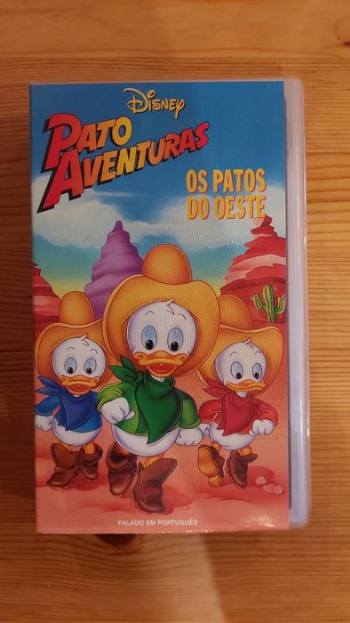 Cassestes VHS Pato Aventuras Várias