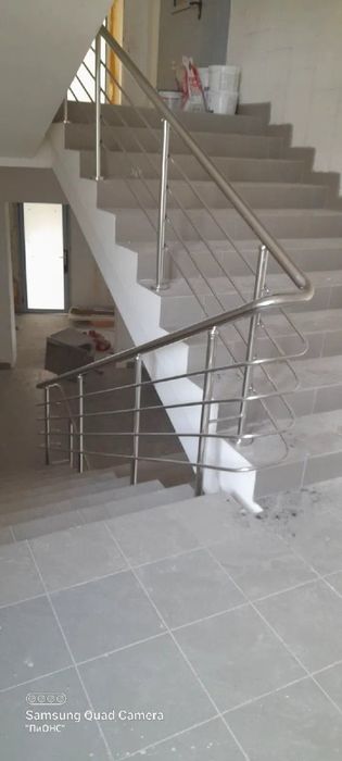 Виготовлення та монтаж поручнів з нержавійки,зварювання аргоном