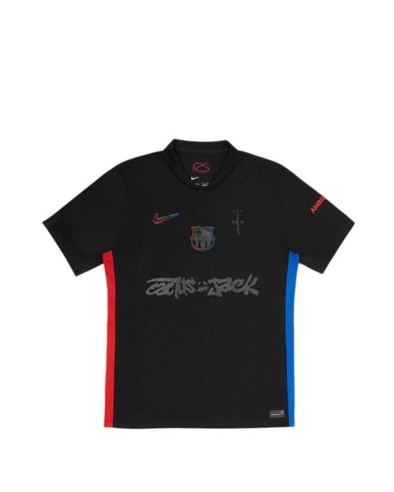 Футболка Travis Scott x FC Barcelona 2024/25 Match Away Cactus Jack Je