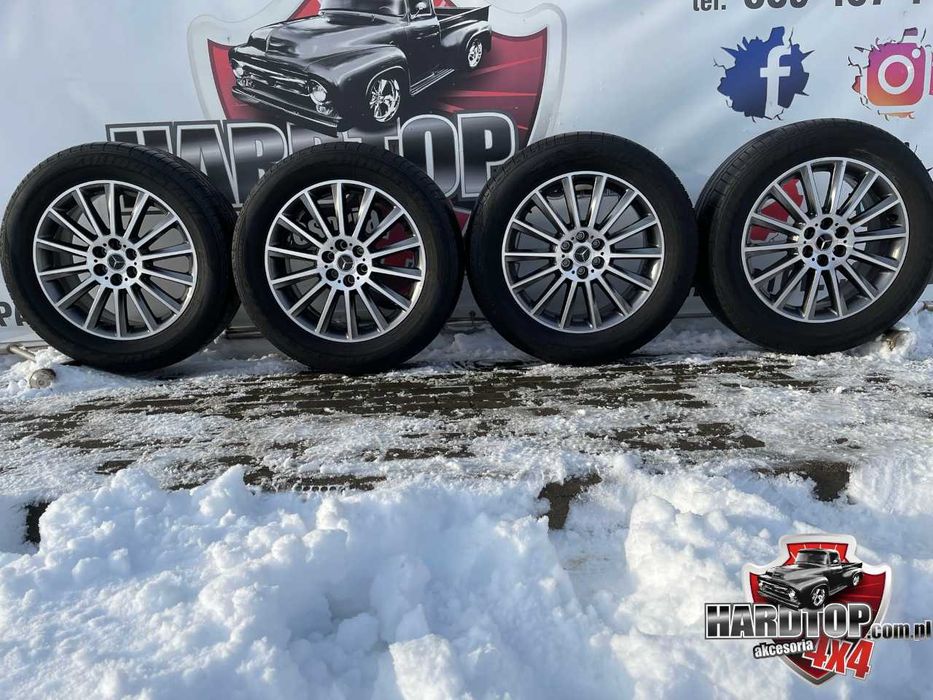 MERCEDES X NP300 Opony Felgi Komplet Bridgestone Dueler 19'  6x114.3