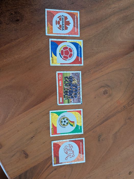 Cromos do mundial