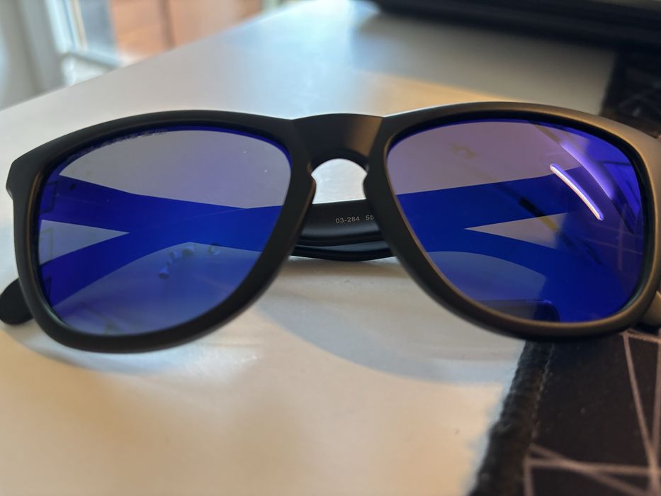 Okulary Oakley niebieskie