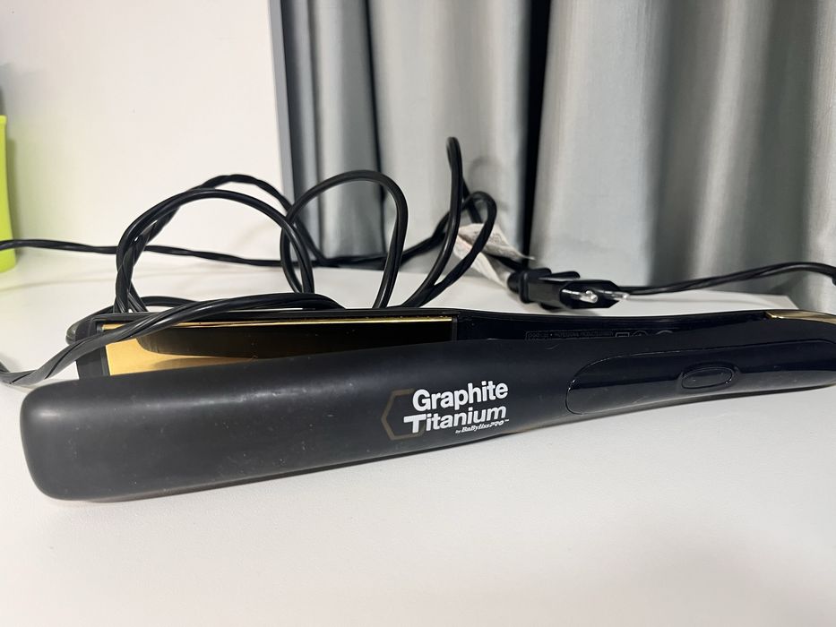 Вирівнювач волосся BaByliss PRO Titanium Ionic (Graphite/Titanium)