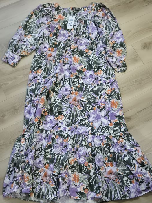 Плаття довге в квіти