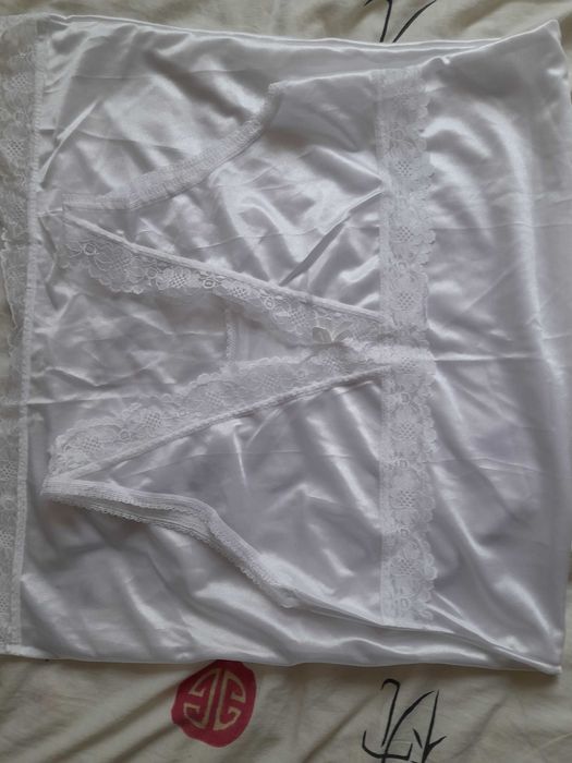 Комбинация белая новая р.48-50