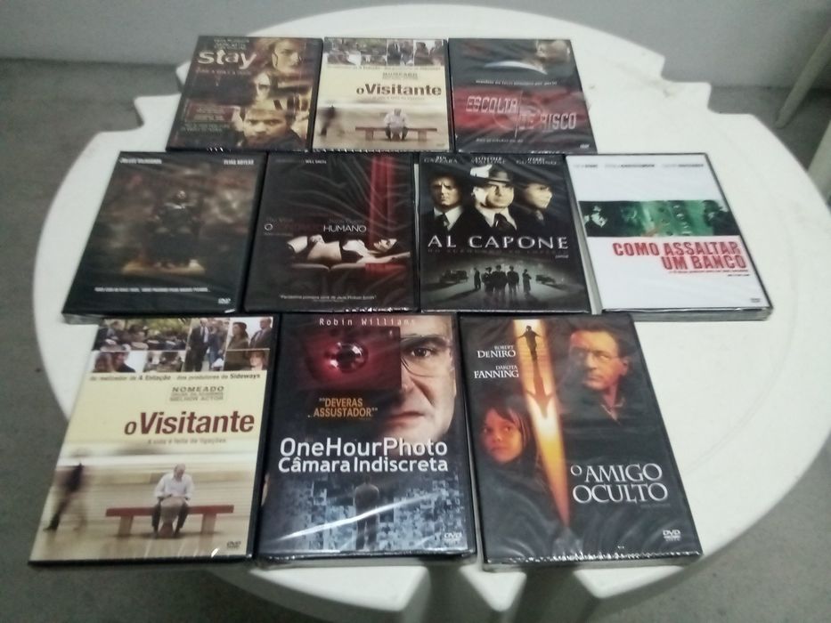 10 ) DVD diversos ( lote de 10) NOVOS.