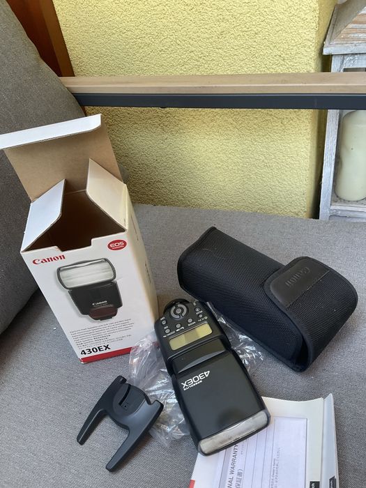 Lampa blyskowa canon 430 ex
