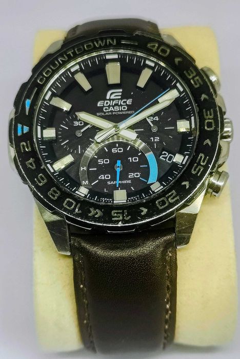 Casio Edifice Solar 10 BAR | Sapphire | Chronograph | 47mm