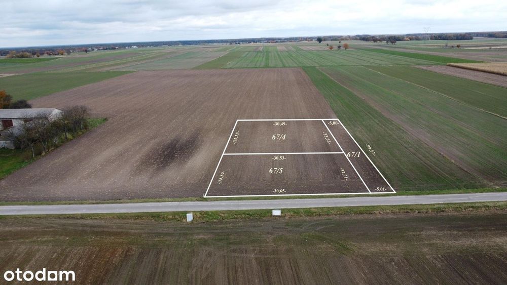 Garbów ul. Piaskowa. Działki pod wymarzony dom