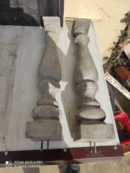 Tralki betonowe, tarasowe, słupki, poręcze jak nowe!!!