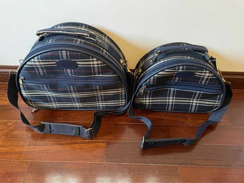 2 malotes de viagem/ necessaires