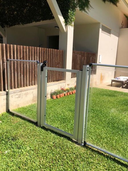 Vedação transparente em pvc mergulho salgado piscinas