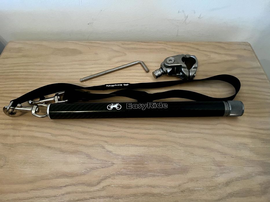 EasyRider Trela para Bicicleta 180° | Fibra de Carbono