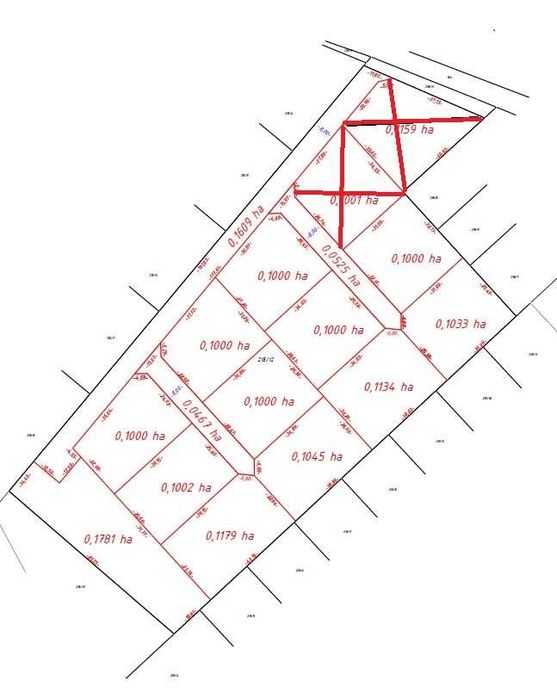 Działki budowlane 1000 m² Krzaki Czaplinkowskie, Góra Kalwaria - Widok 3