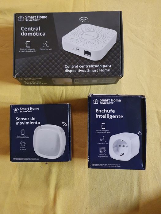 Kit (Domótica) Casa Inteligente Silvercrest Smart Home (Zigbee 3.0) — Novo em caixa
