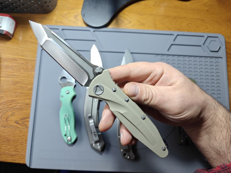 Cold steel Ad10,ad20titanium,  zt0095 titanium, Microtech