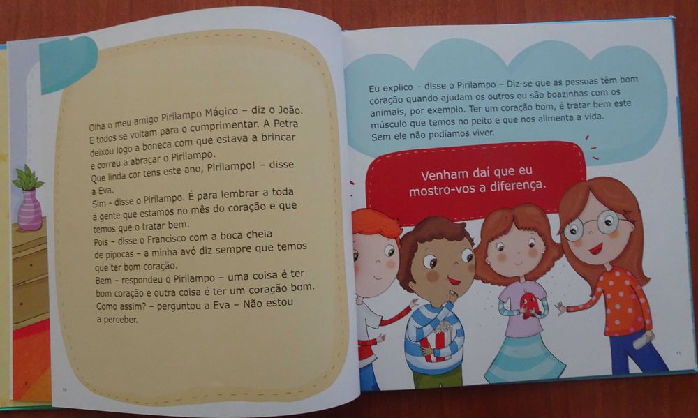 Coração Bom e Bom Coração (dos 4 aos 12 anos)