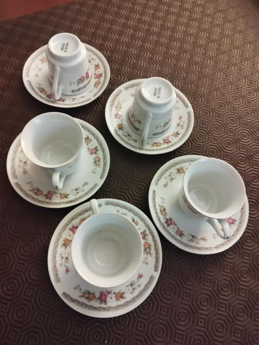 5 Chávenas de café completas