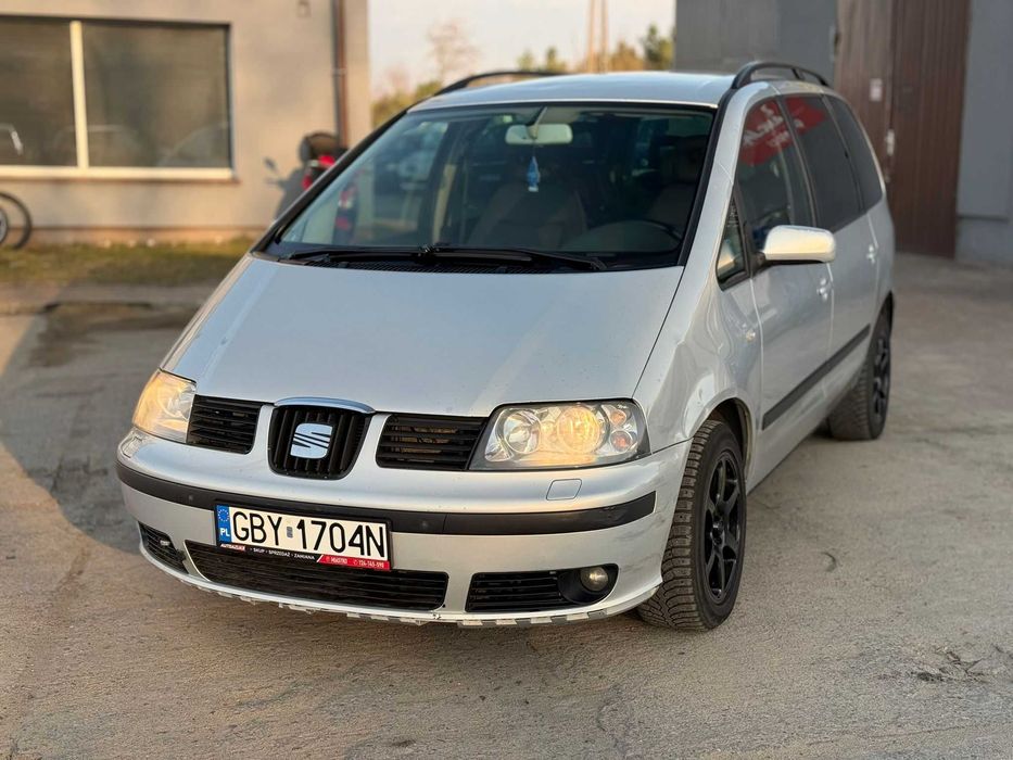 Seat Alhambra 1.8 Turbo 150 KM 7 Osób HAK SPROWADZONY ZAREJESTROWANY