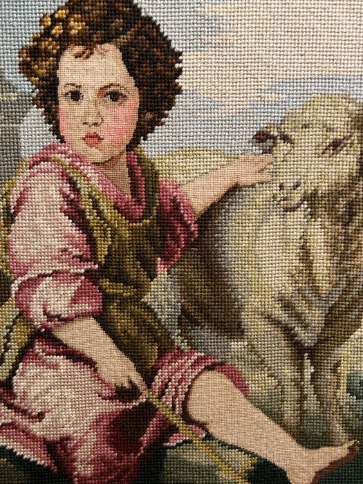 Гобелен в рамке ручной работы