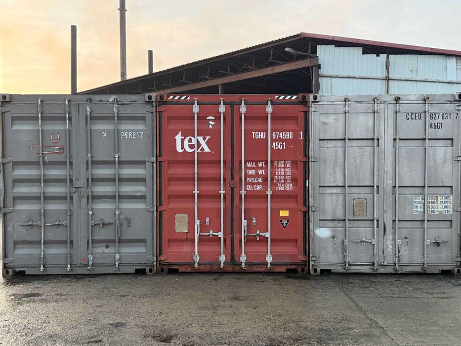 Kontener morski 40'HC 12m, magazyn na wynajem, plac, schowek, komórka