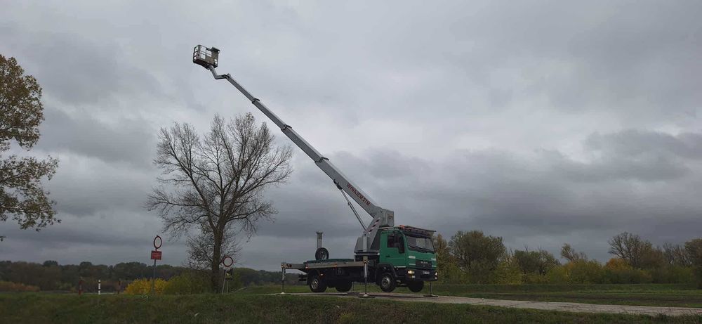 Wynajem zwyżki podnośnika koszowego 24h/7 Płock Płońsk Wyszogród