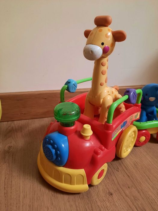 Pista corrida Selva + Comboio Selva - Fisher Price