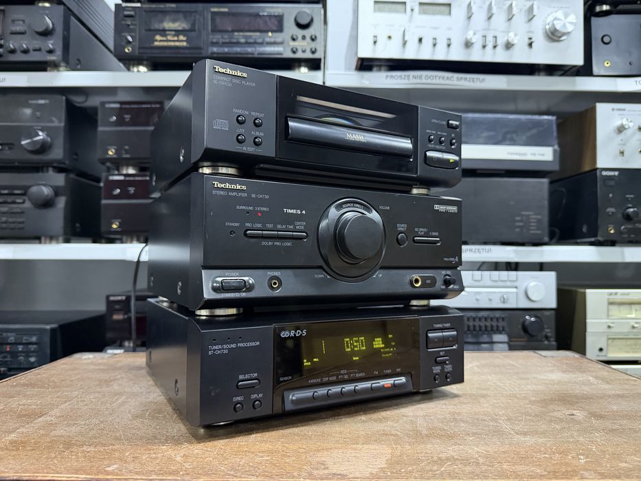 ‼️ Technics SL-CH530 / SE-CH730 / ST-CH730 – Wieża Stereo Hi-Fi z Odtwarzaczem CD, Wzmacniaczem i Tunerem FM/AM | Audio Room