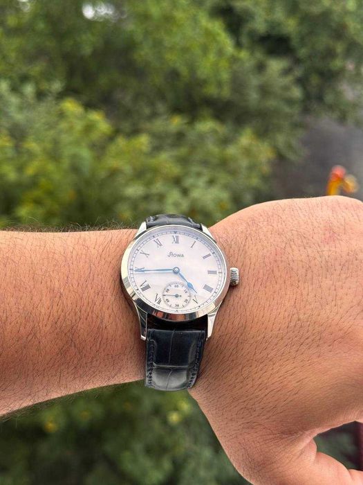 Продам часы STOWA Marine Original на аллигаторе ! OLD LOGO , Редкие !