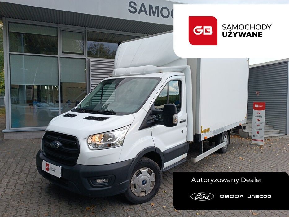 Ford transit Trend kontener z windą  2.0 EcoBlue 130KM kontener+winda SalonPL SerwisASO FV23%