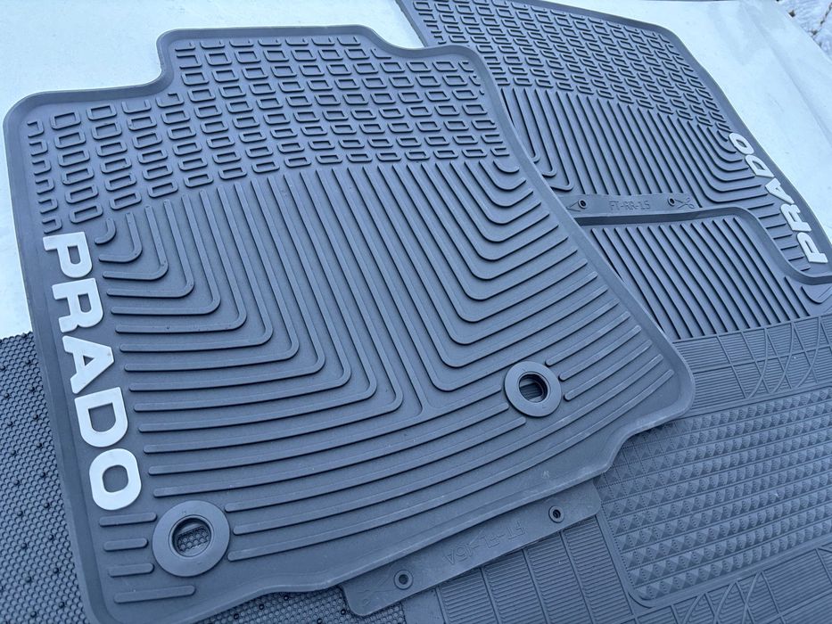 TOYOTA LAND CRUISER PRADO-150 Оригинальные резиновые Коврики JAPAN