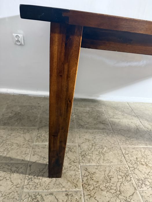 Duży stół drewniany solidny masywny