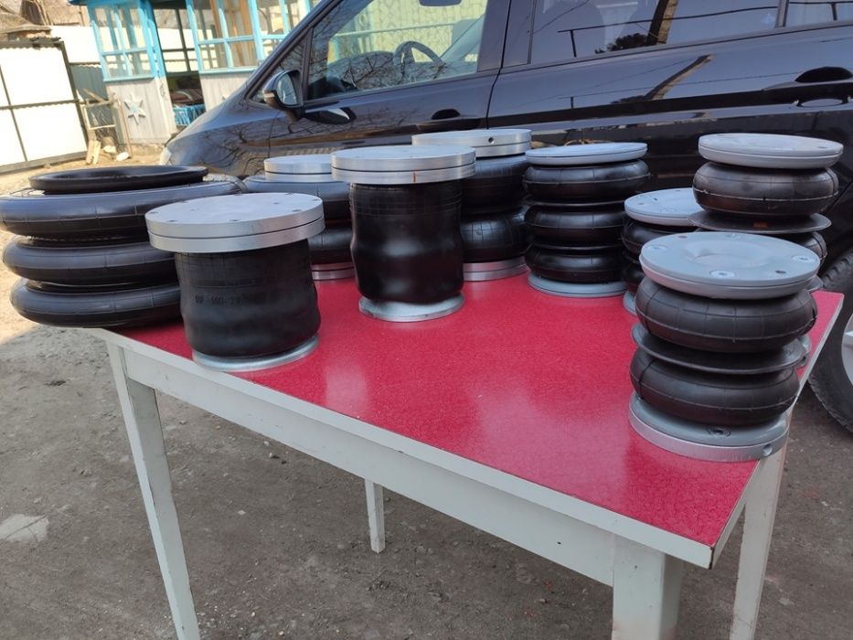 Пневмопідвіска на Iveco Daily Івеко Дейлі Пневморессори Пневмоподушка